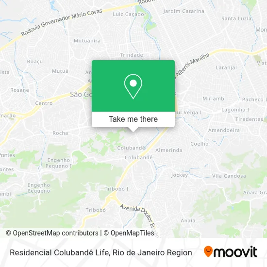Residencial Colubandê Life map
