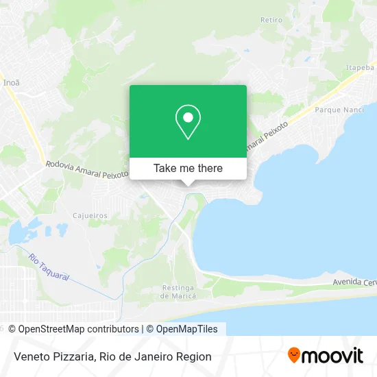 Veneto Pizzaria map
