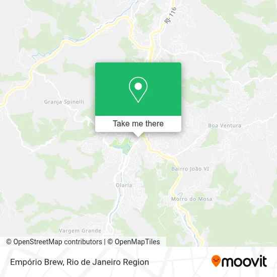Empório Brew map