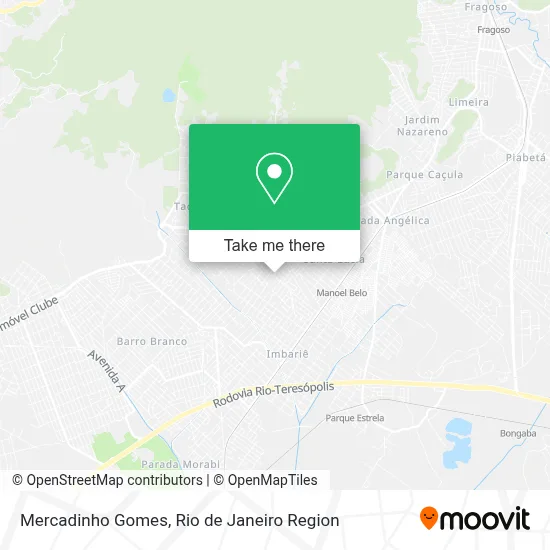 Mercadinho Gomes map