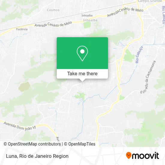Luna map