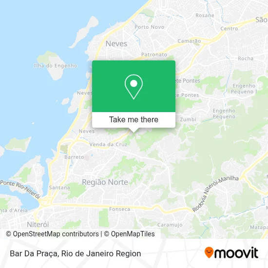 Bar Da Praça map