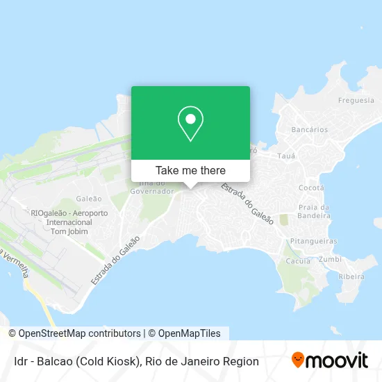 Idr - Balcao (Cold Kiosk) map