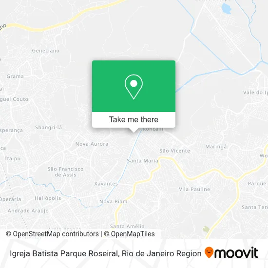 Igreja Batista Parque Roseiral map