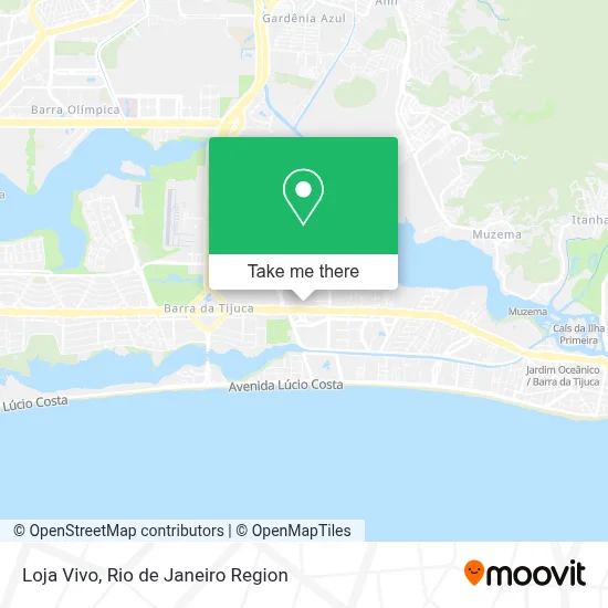 Loja Vivo map