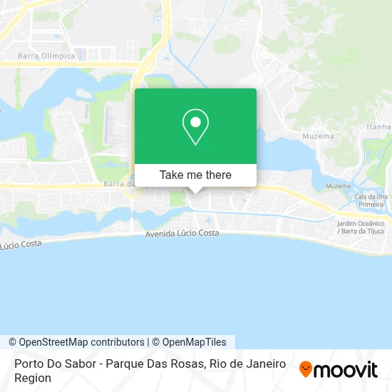 Porto Do Sabor - Parque Das Rosas map