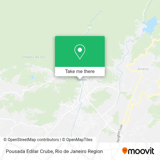 Pousada Edilar Crube map