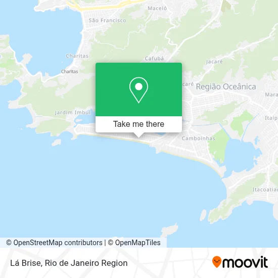Lá Brise map