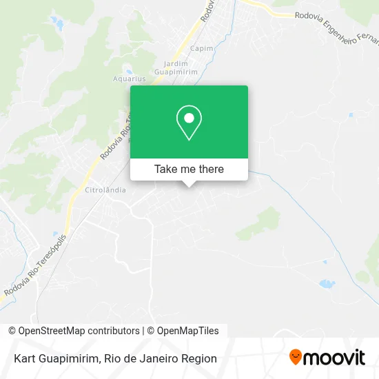 Kart Guapimirim map