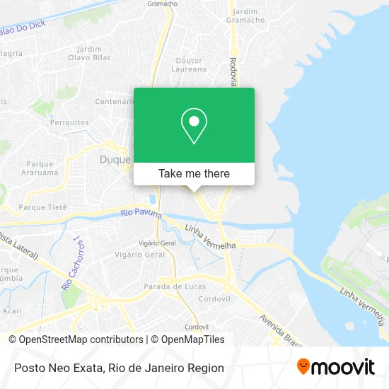 Posto Neo Exata map