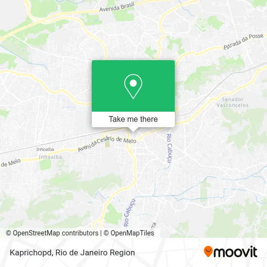 Kaprichopd map