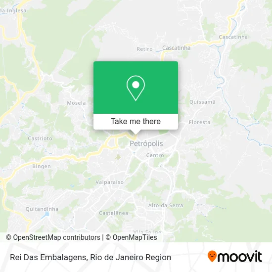 Rei Das Embalagens map