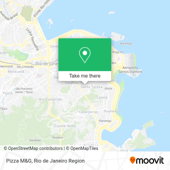 Pizza M&G map