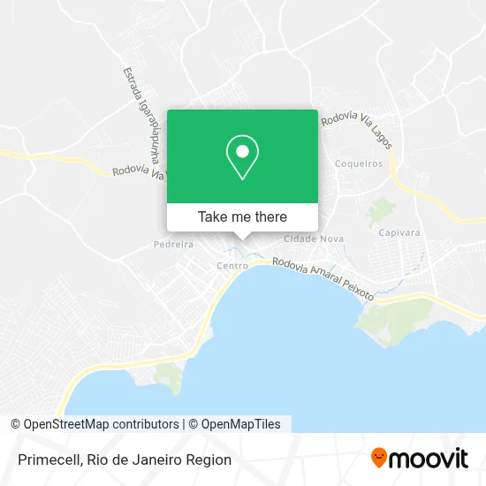 Primecell map