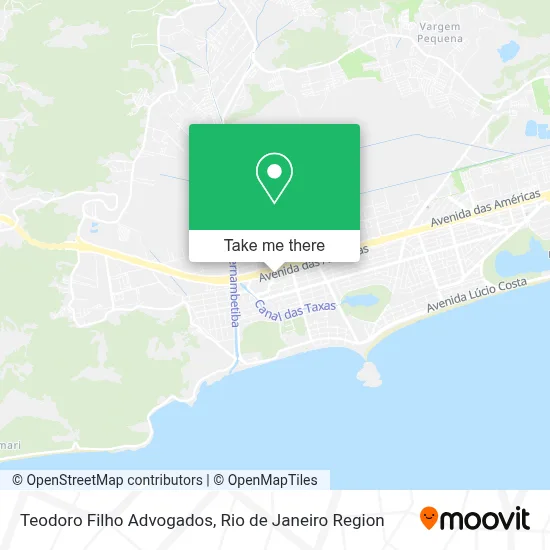 Teodoro Filho Advogados map