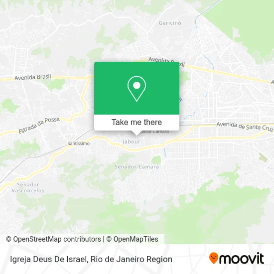 Igreja Deus De Israel map