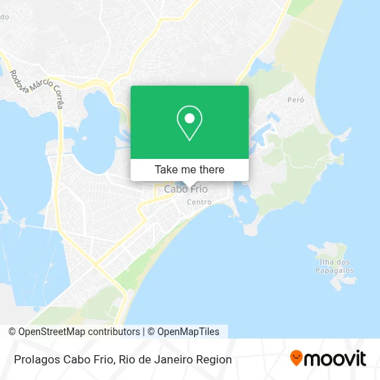Prolagos Cabo Frio map