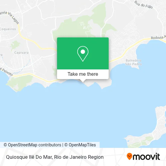 Quiosque Ilê Do Mar map