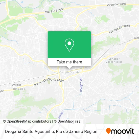 Drogaria Santo Agostinho map