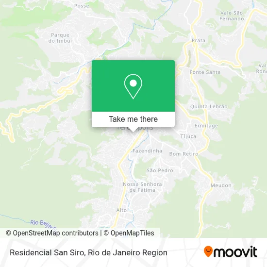 Residencial San Siro map