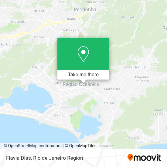 Flavia Dias map