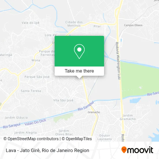 Lava - Jato Girê map