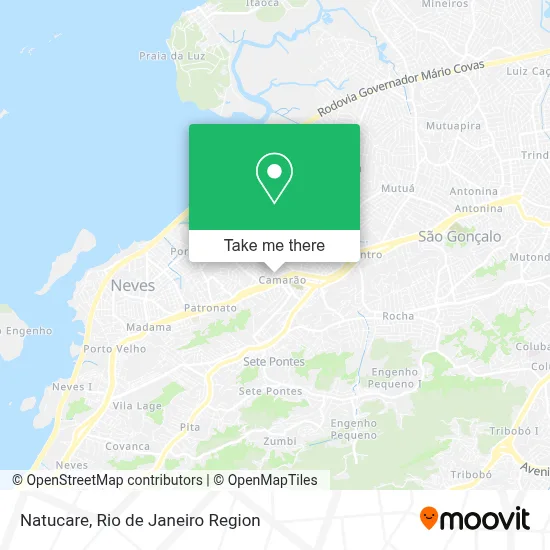 Natucare map