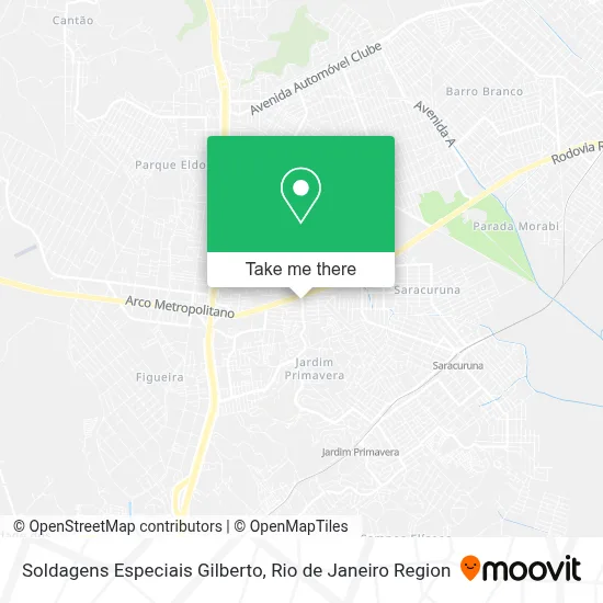 Soldagens Especiais Gilberto map