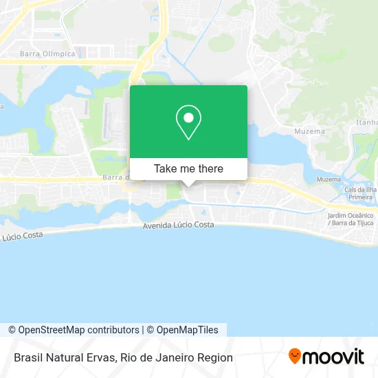 Brasil Natural Ervas map