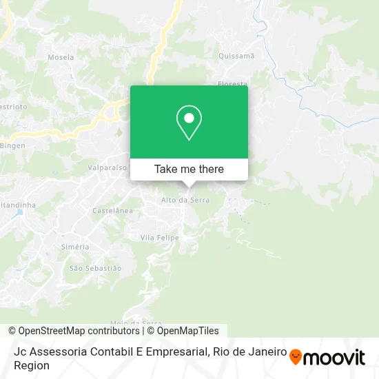 Jc Assessoria Contabil E Empresarial map