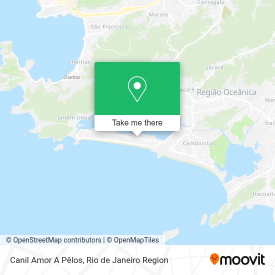 Canil Amor A Pêlos map