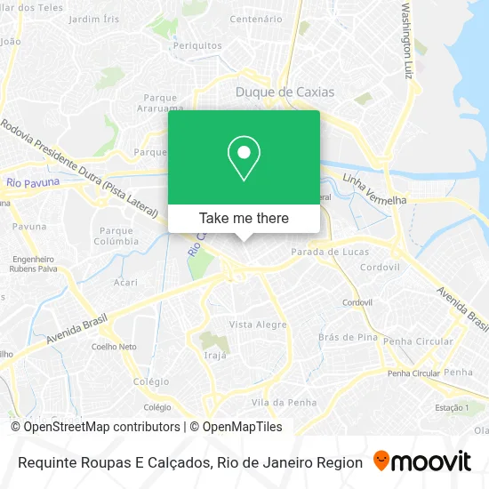 Requinte Roupas E Calçados map