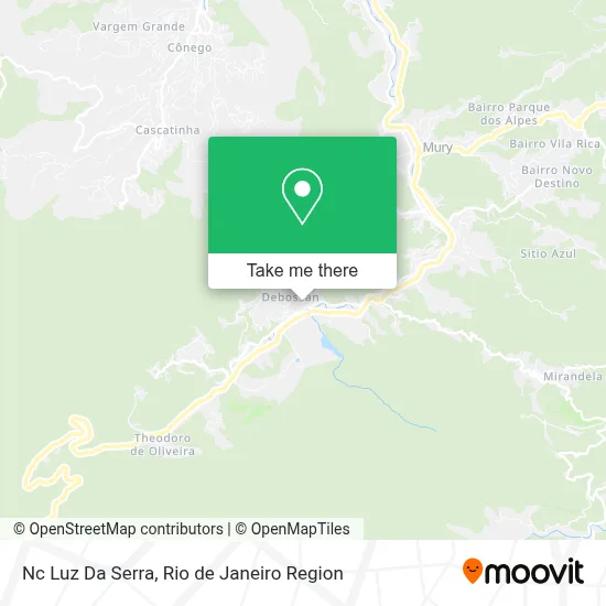 Nc Luz Da Serra map