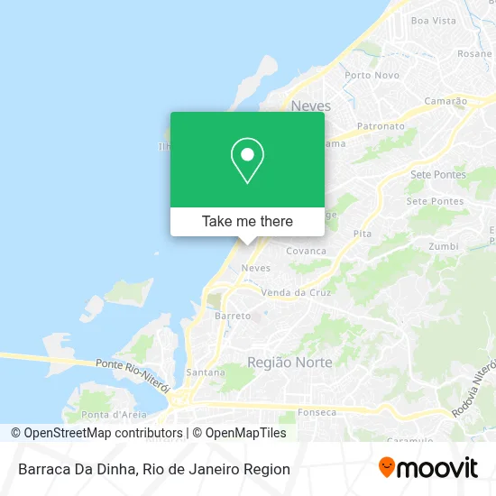Barraca Da Dinha map