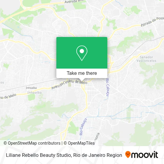 Liliane Rebello Beauty Studio map