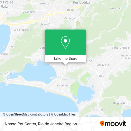 Nosso Pet Center map