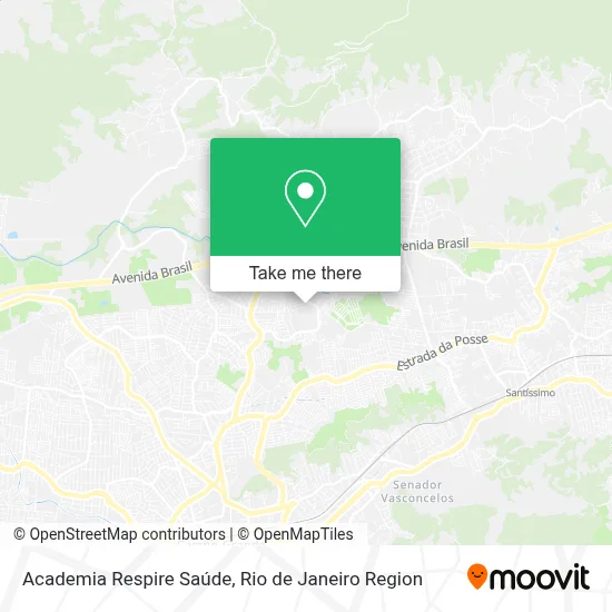 Academia Respire Saúde map