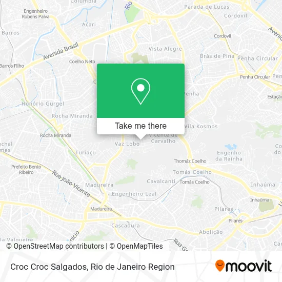 Croc Croc Salgados map