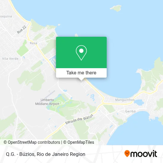 Q.G. - Búzios map