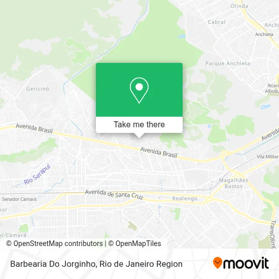 Barbearia Do Jorginho map