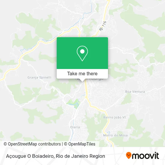 Açougue O Boiadeiro map