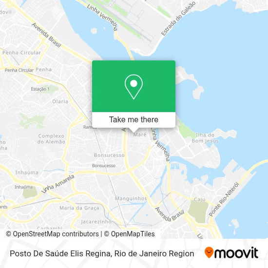 Posto De Saúde Elis Regina map