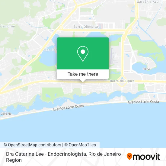 Dra Catarina Lee - Endocrinologista map