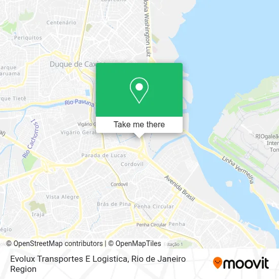 Evolux Transportes E Logistica map