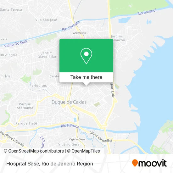 Hospital Sase map