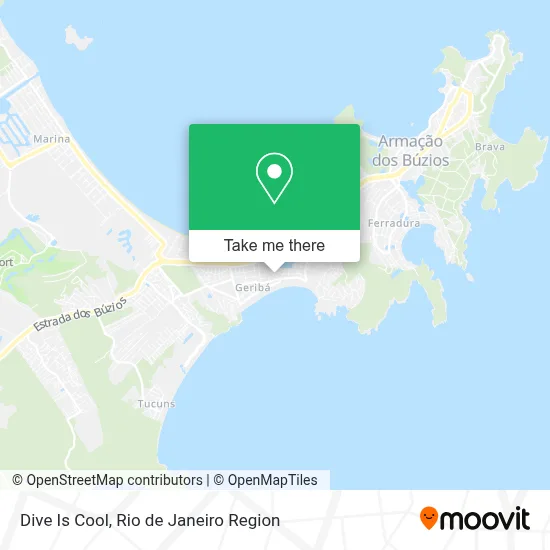 Dive Is Cool map