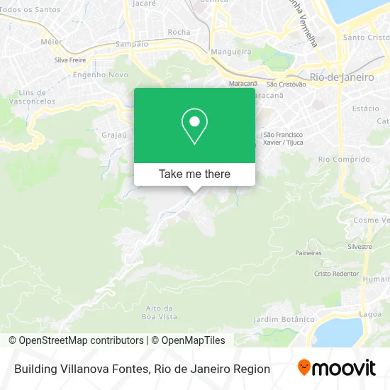 Building Villanova Fontes map