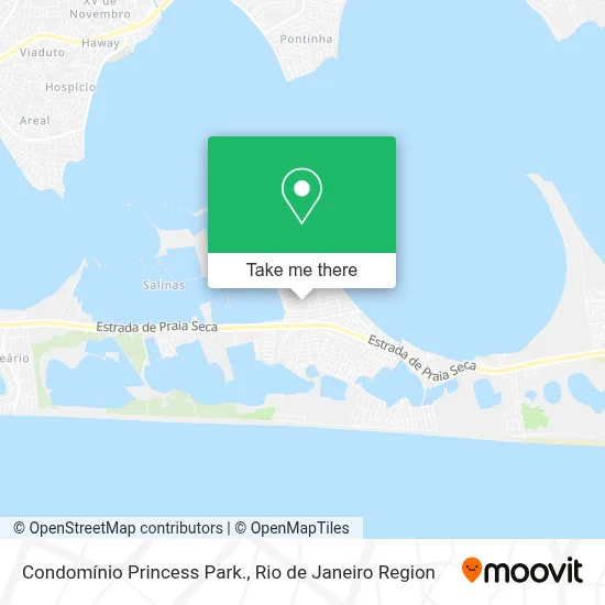 Condomínio Princess Park. map