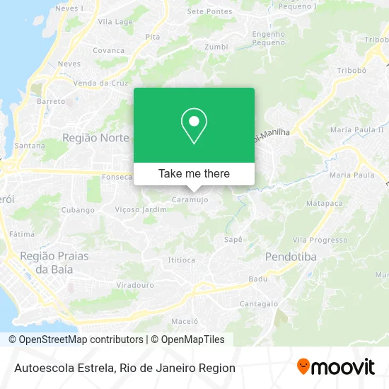 Autoescola Estrela map