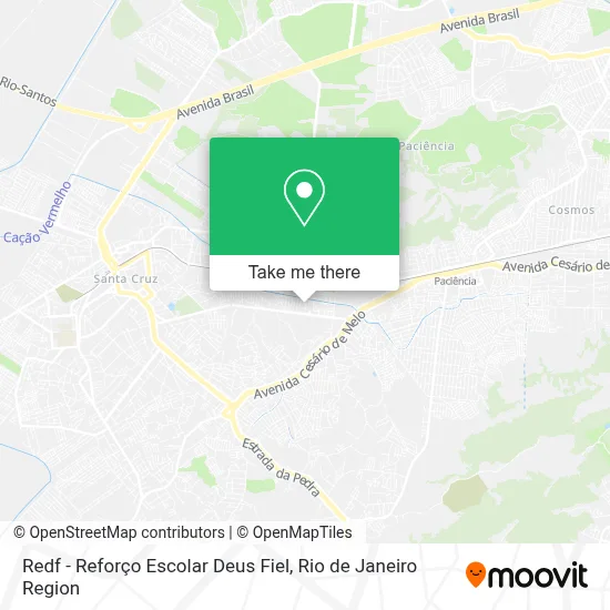 Redf - Reforço Escolar Deus Fiel map